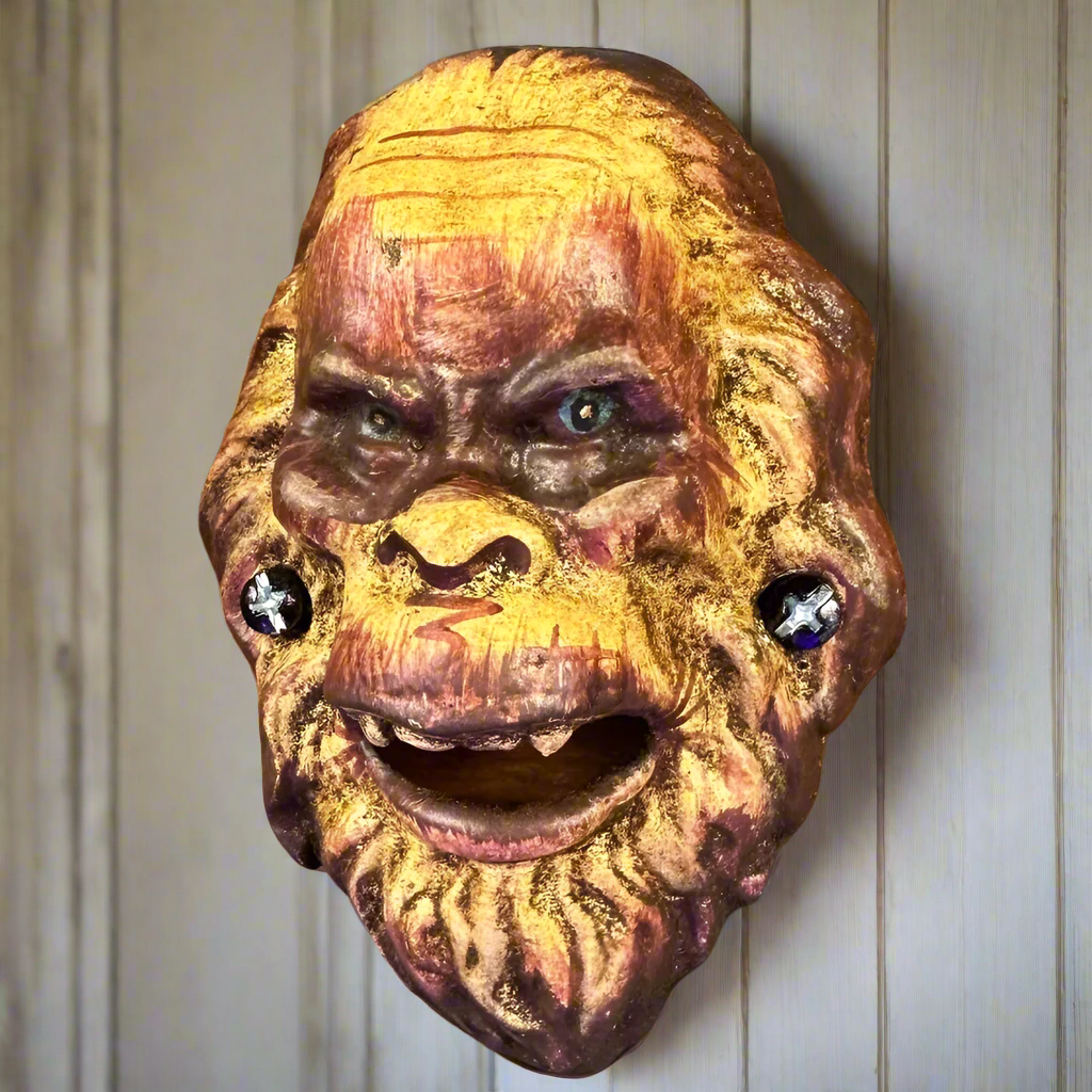 Bigfoot Sasquatch Cast Iron Wall Mounted Bottle Opener With Antique Finish (4.75" x 3.5")