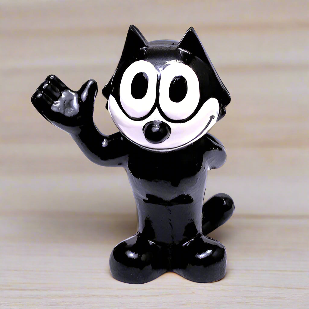Felix Cast Iron Coin Bank With Painted Finish (8.5" x 7")