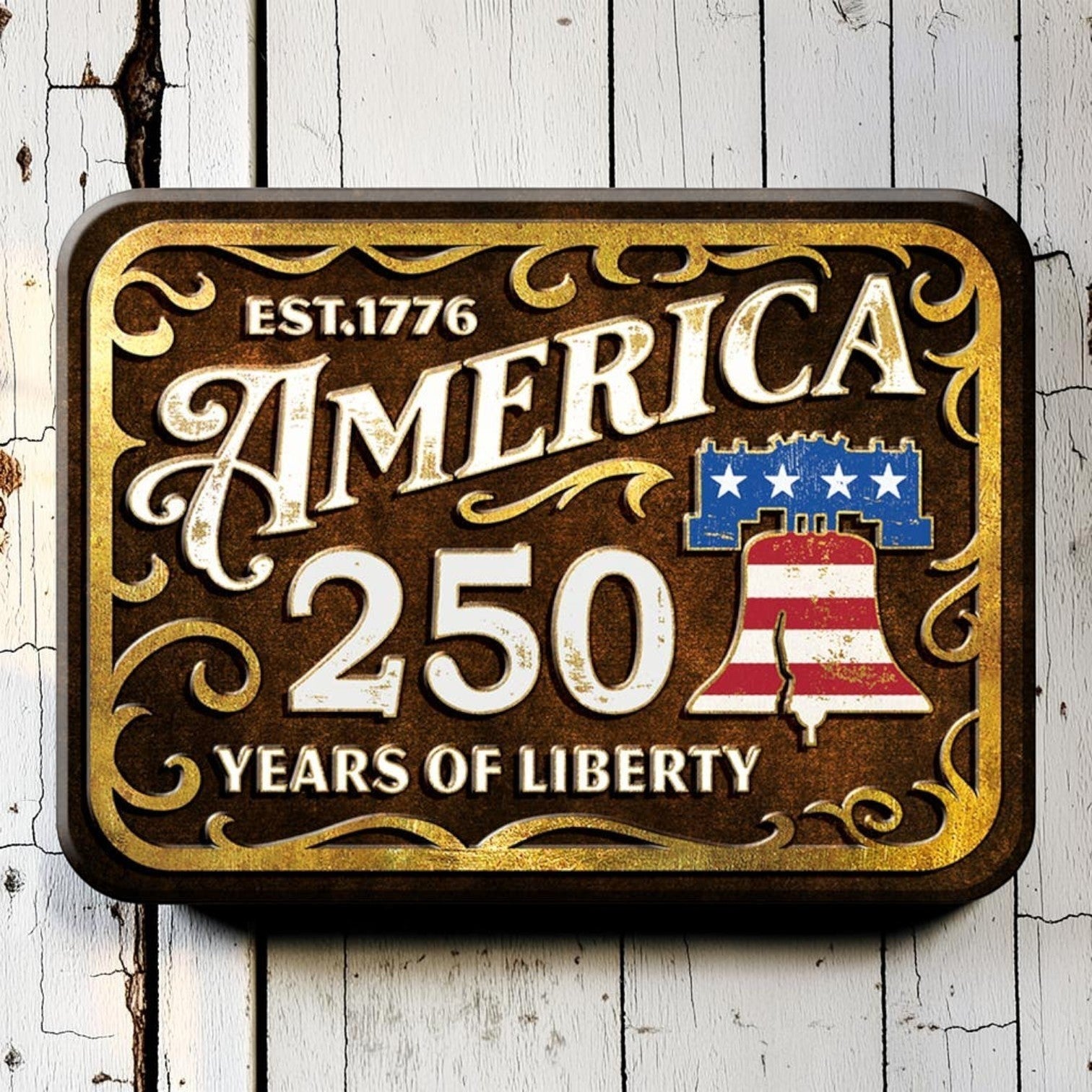 America 250 Years of Liberty Magnet - Jones Peak