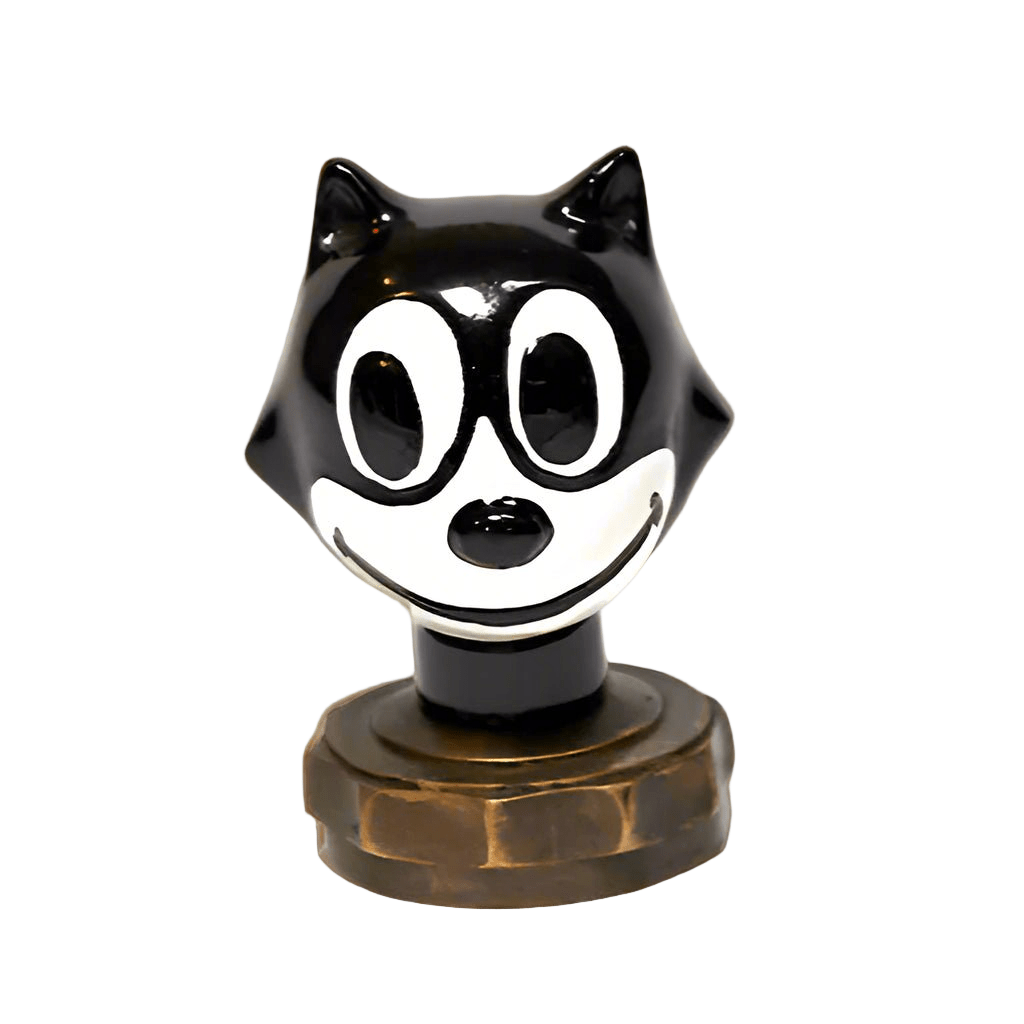 Felix Chevrolet Cast Iron Radiator Cap With Painted Vintage Antiqued Finish (4.25" Tall) - Jones Peak