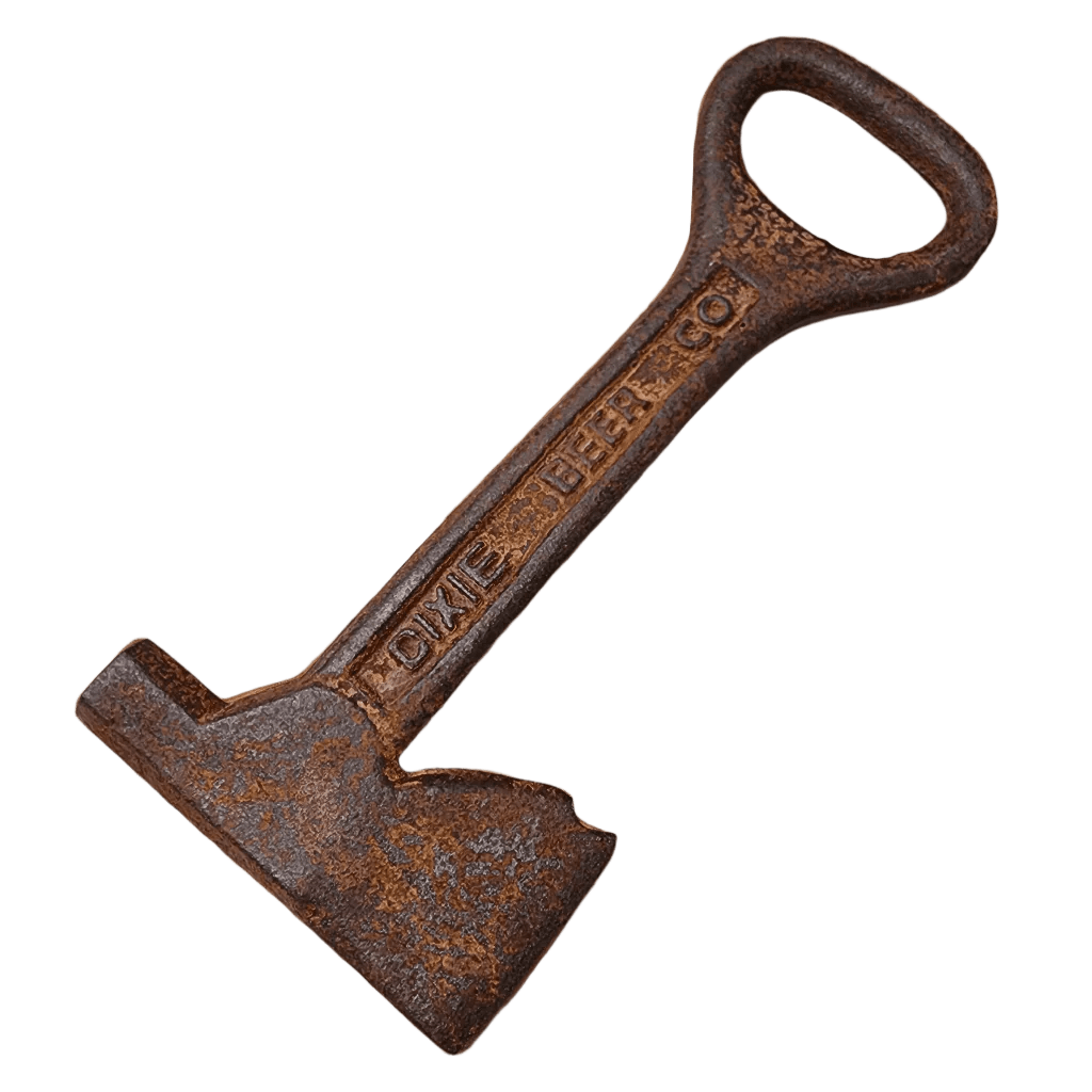 Dixie Hammer & Ax Bottle Opener With Antique Finish (4.5" x 2") - Jones Peak