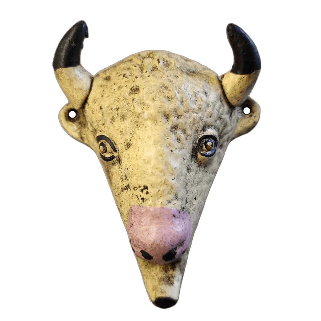 Buffalo Bottle Opener Cast Iron Wall Mounted With Painted Antique Finish (3.5" x 4") - Jones Peak