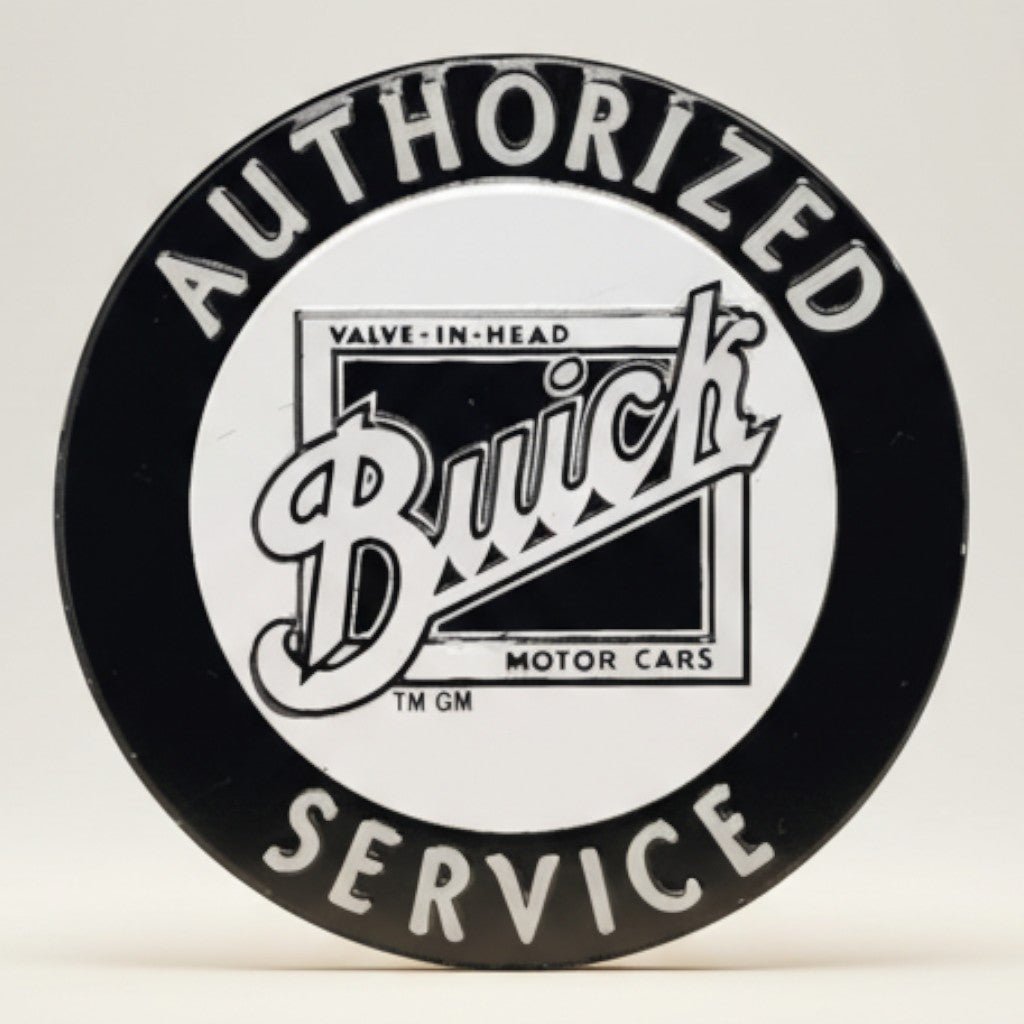 Buick Authorized Service Embossed Metal Magnet - Jones Peak