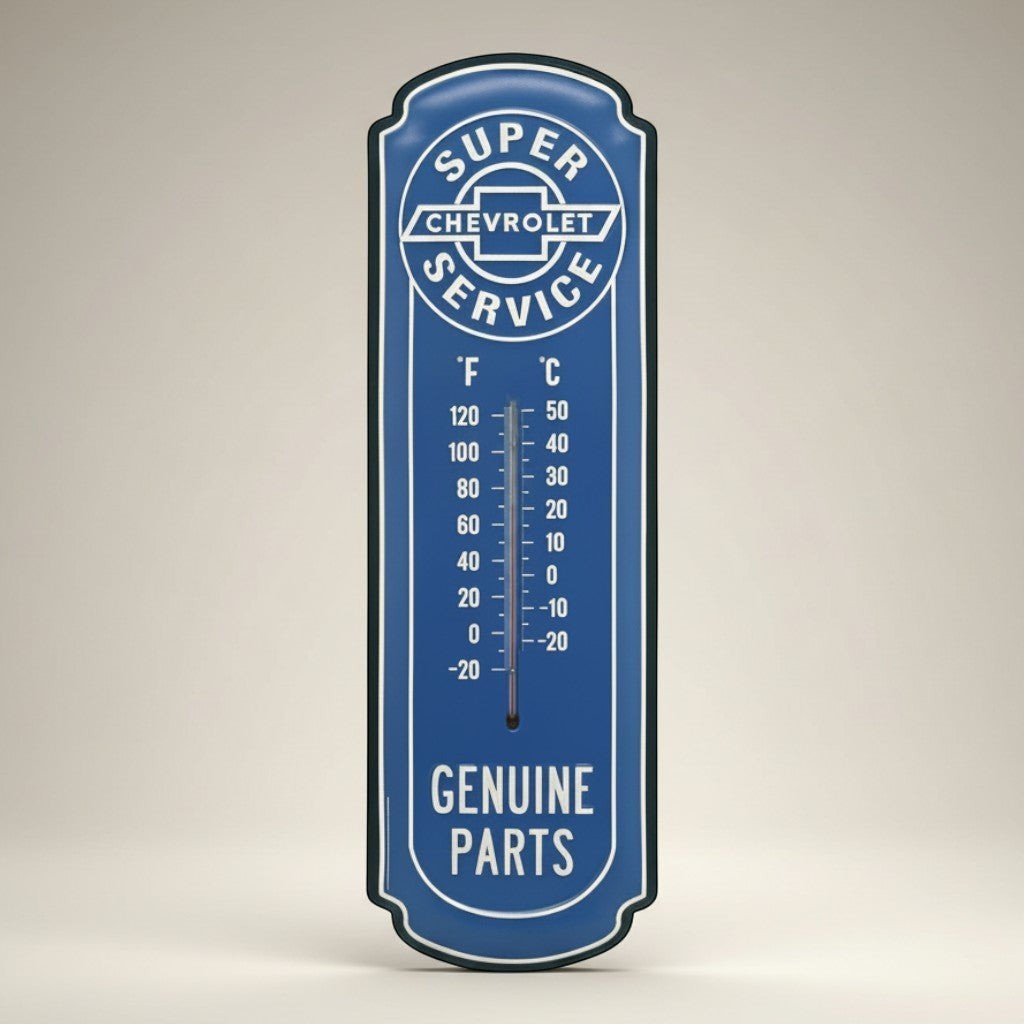 Chevrolet Glow - In - The - Dark Wall Thermometer - Jones Peak