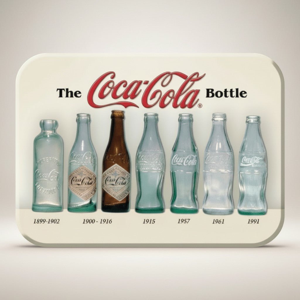 Coca - Cola Bottle History Magnet - Jones Peak