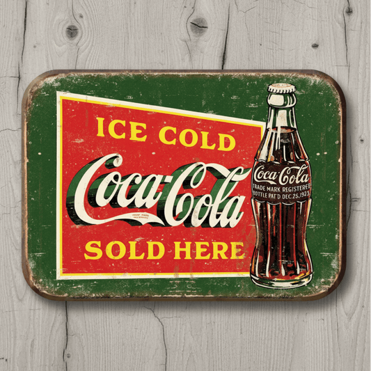Coca - Cola Ice Cold Sold Here Magnet (2.5" x 3.5") - Jones Peak