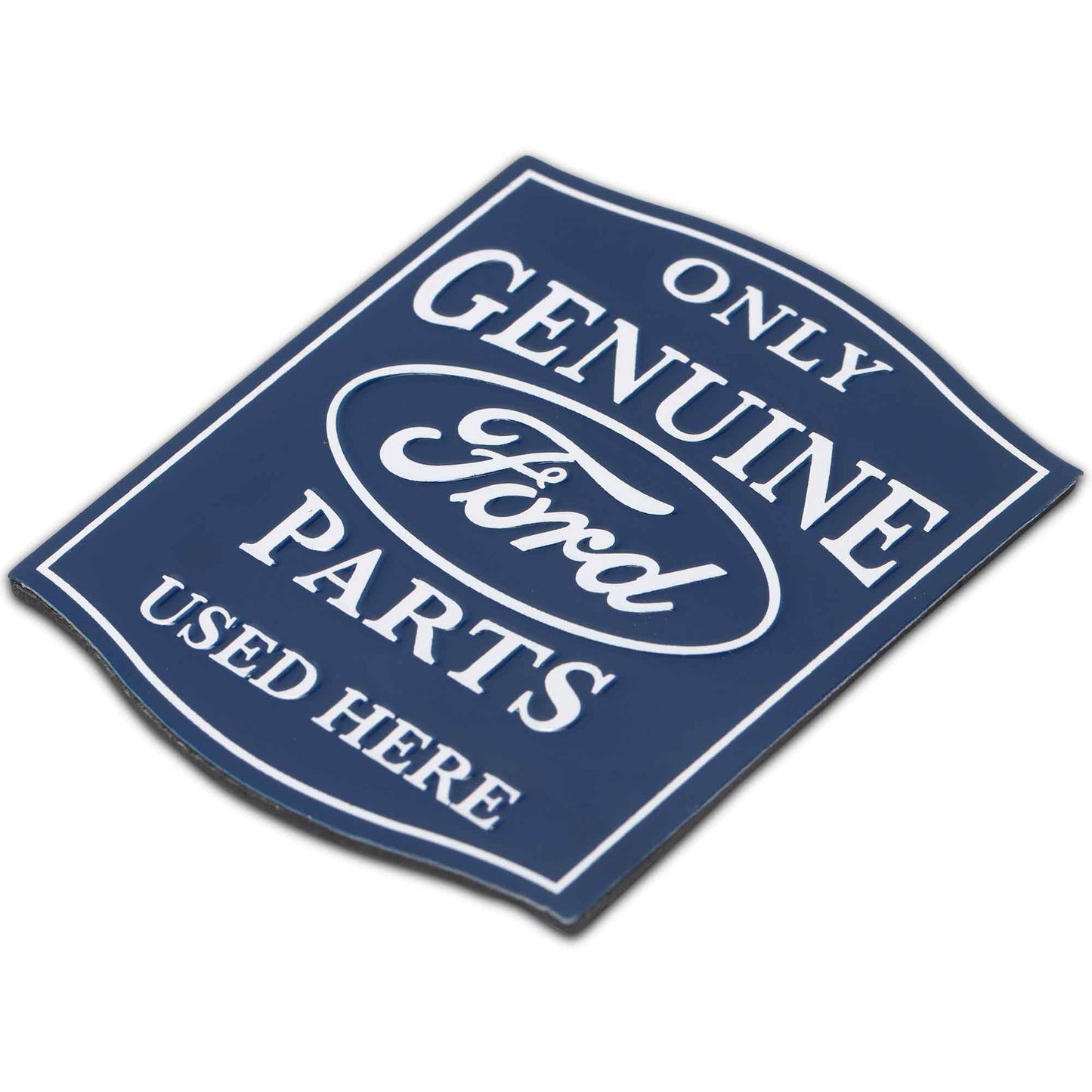 Ford Genuine Parts Embossed Metal Magnet (2.5" x 3") - Jones Peak