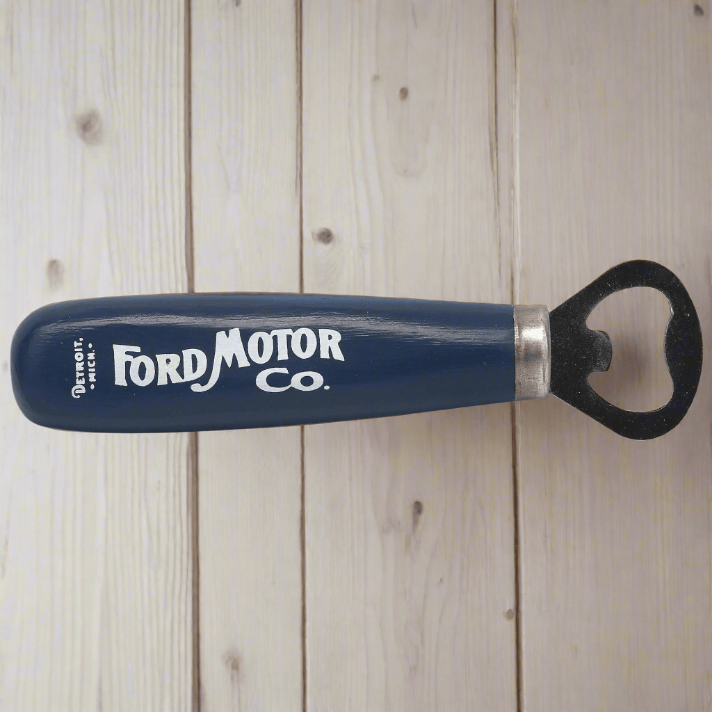 Ford Motor Company Wood Bottle Opener (5.75" x 1.5") - Jones Peak