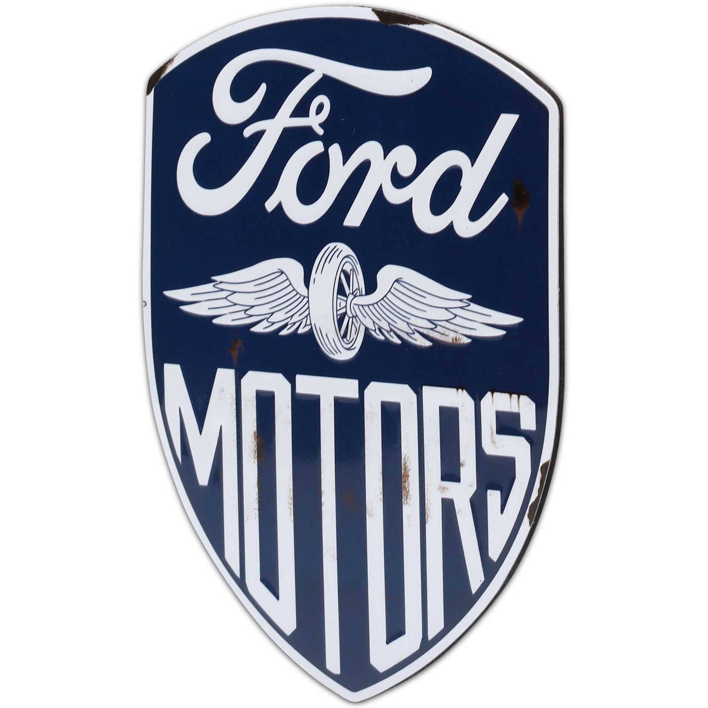 Ford Motors Vintage Shield Metal Magnet (4" x 5") - Jones Peak