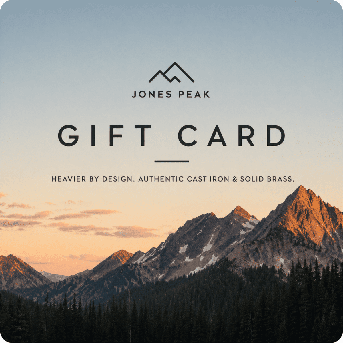Gift Card - Jones Peak