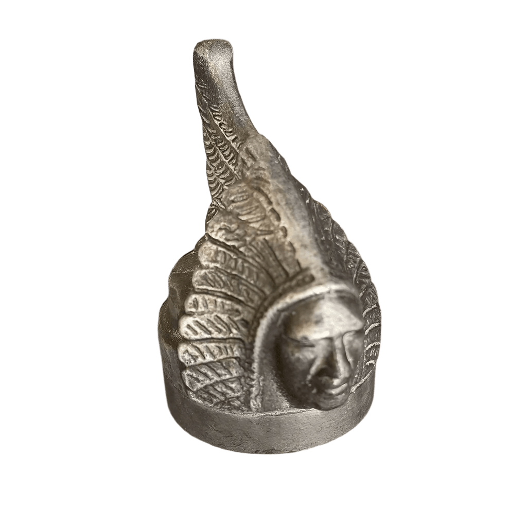 Indian Motorcycles Aluminum Bottle Opener With Brass Tag & Antique Finish (3.5" x 2.5") - Jones Peak