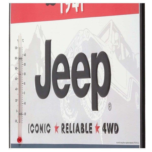 Jeep Since 1941 Embossed Wall Thermometer - Jones Peak