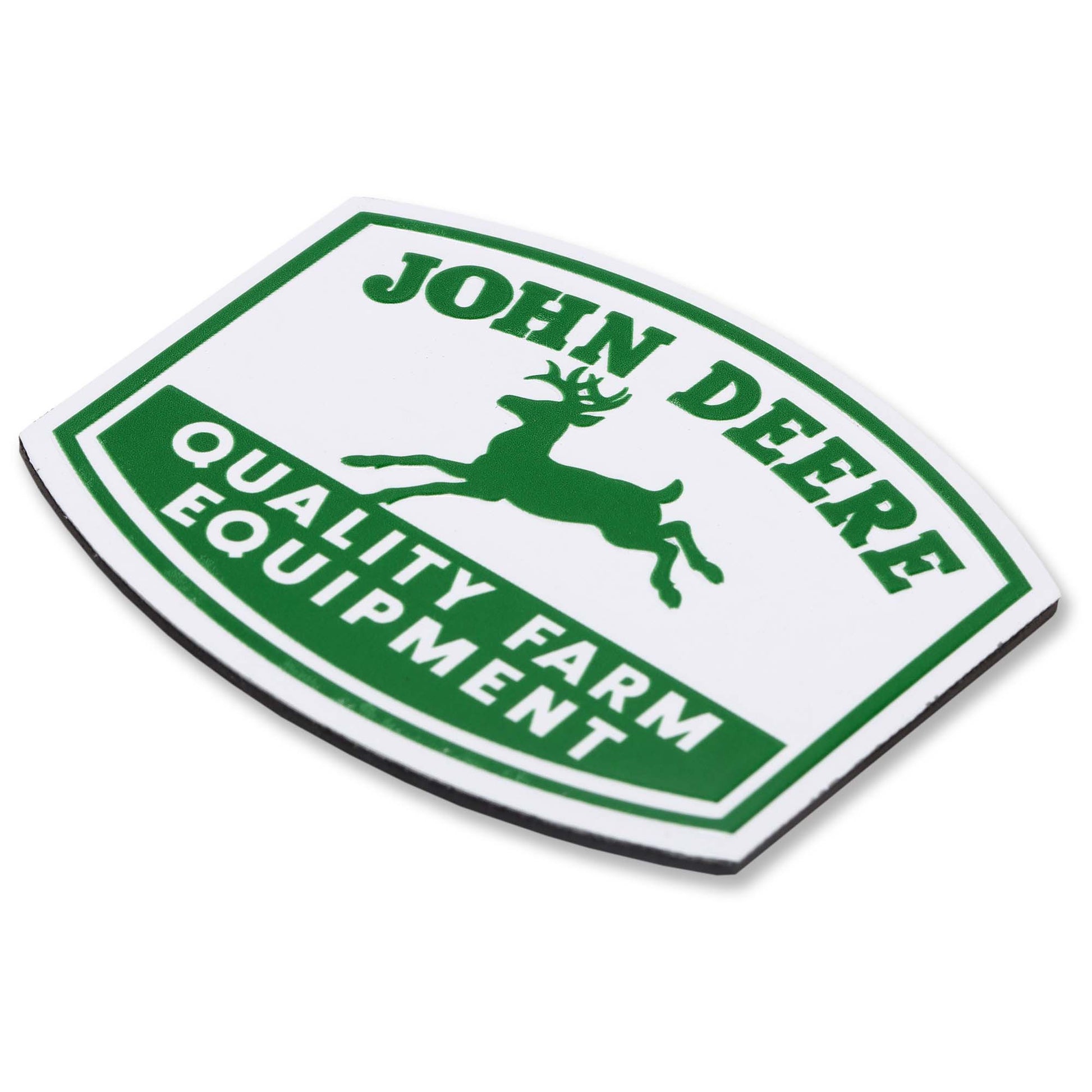 John Deere Quality Farm Equipment Metal Magnet (3" x 2.5") - Jones Peak