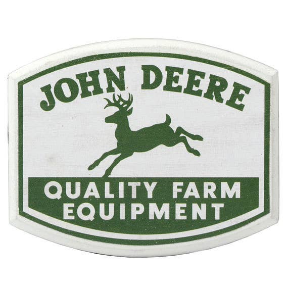 John Deere Wood Magnet (3" x 2.5") - Jones Peak