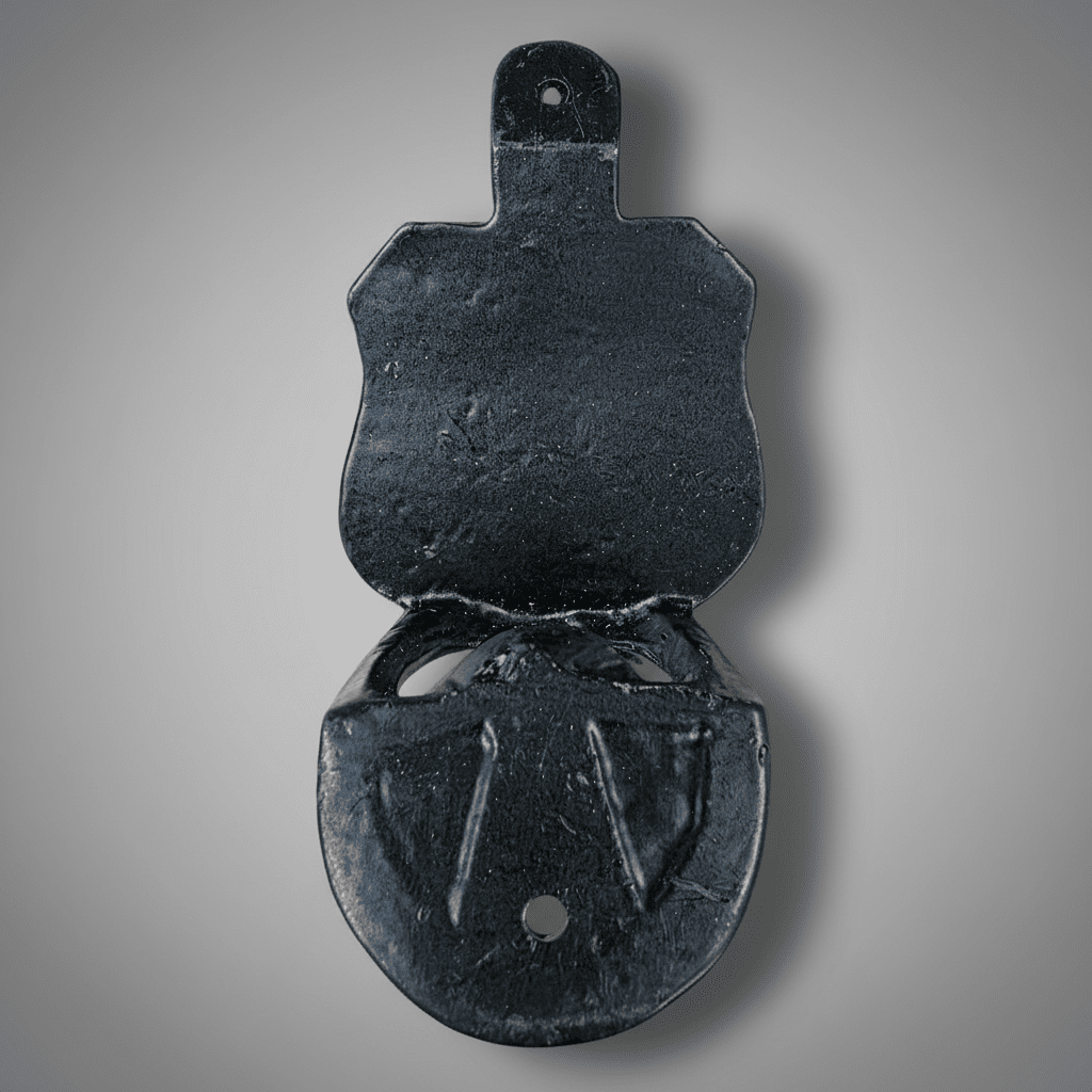 Jones Peak vintage style black cast iron wall-mounted Route 66 bottle opener with a rustic finish