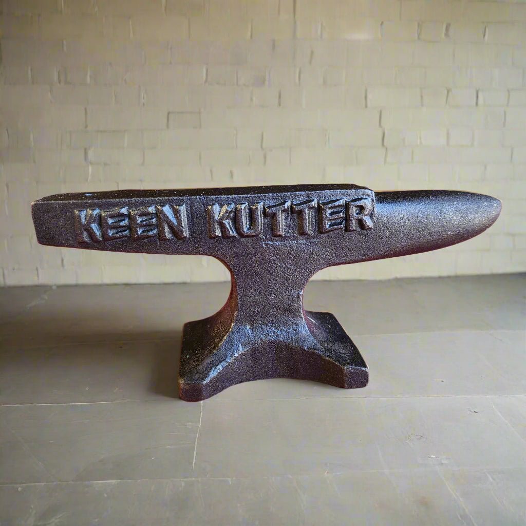 Keen Kutter Cast Iron Anvil Paperweight With Antique Finish (4.5" x 3") - Jones Peak