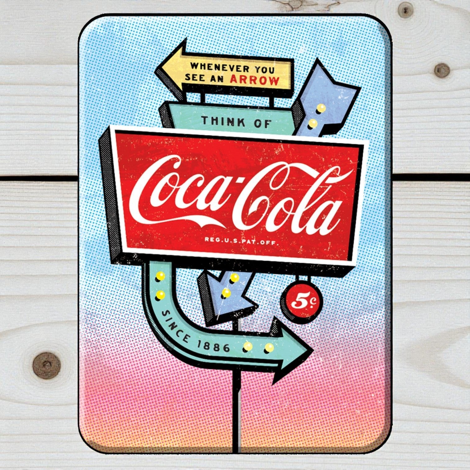 Coca - Cola Since 1866 Marquee Magnet (2.5" x 3.5") - Jones Peak