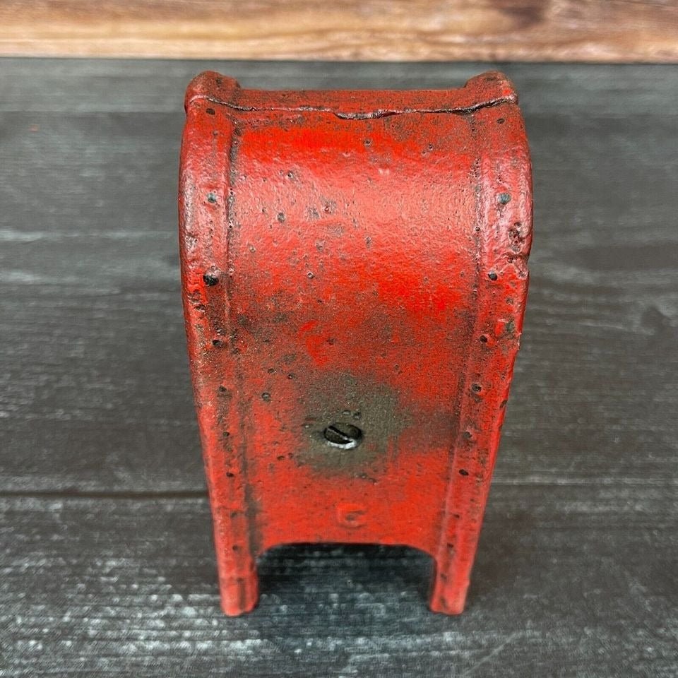 Mailbox Bank Cast Iron Coin Bank With Painted Antique Finish (5" x 2.5") - Jones Peak