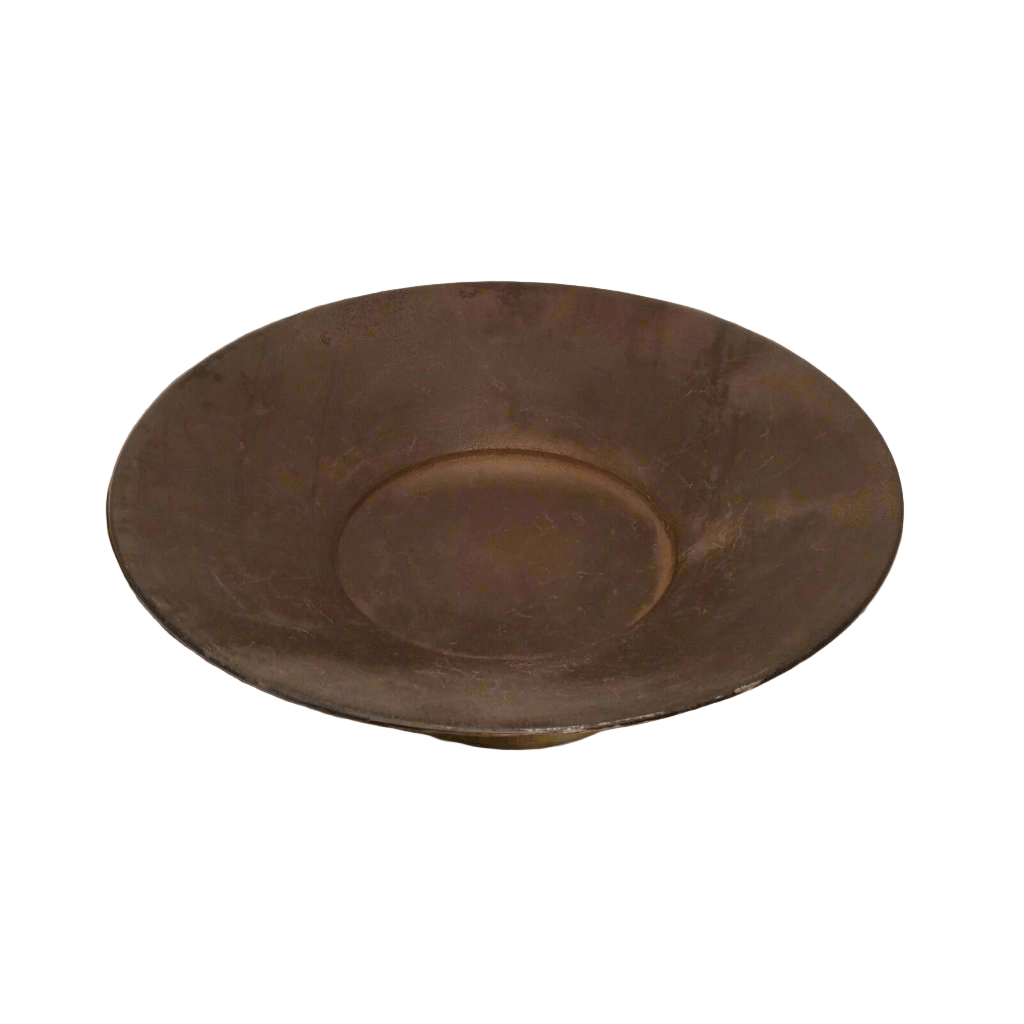 Mining Pan Metal With Antique Finish (15" Round) - Jones Peak