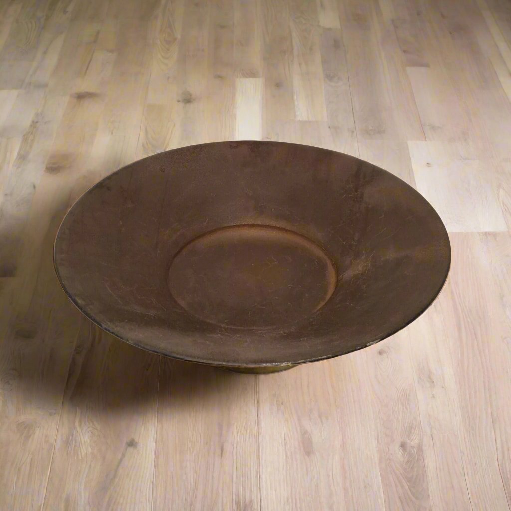 Mining Pan Metal With Antique Finish (15" Round) - Jones Peak