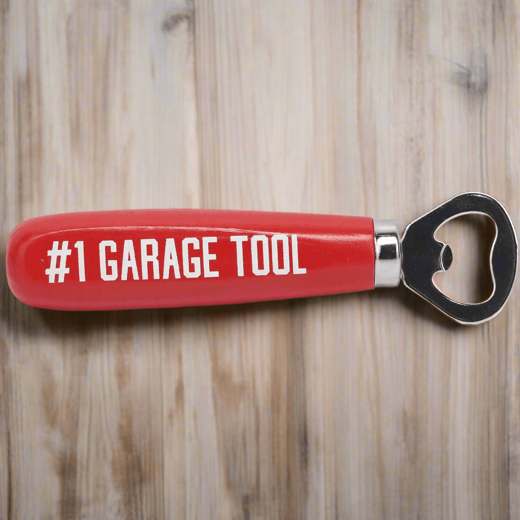 Number 1 Garage Tool Wood Bottle Opener (5.75" x 1.5") - Jones Peak