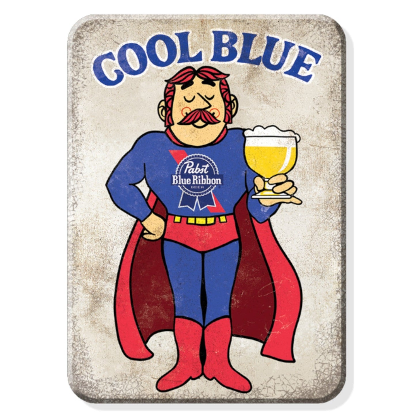 Pabst Cool Blue Magnet (2.5" x 3.5") - Jones Peak