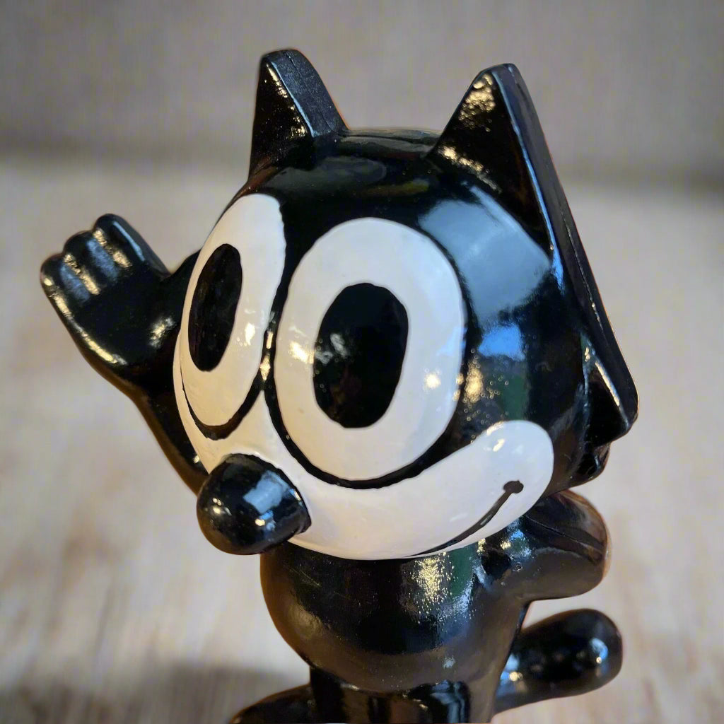 Felix Cast Iron Coin Bank With Painted Finish (8.5" x 7")