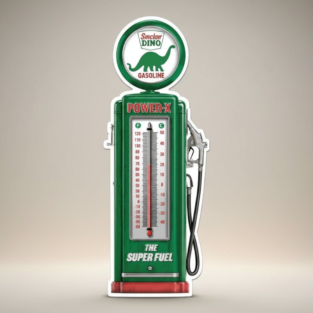 Sinclair Dino Gasoline Thermometer - Jones Peak
