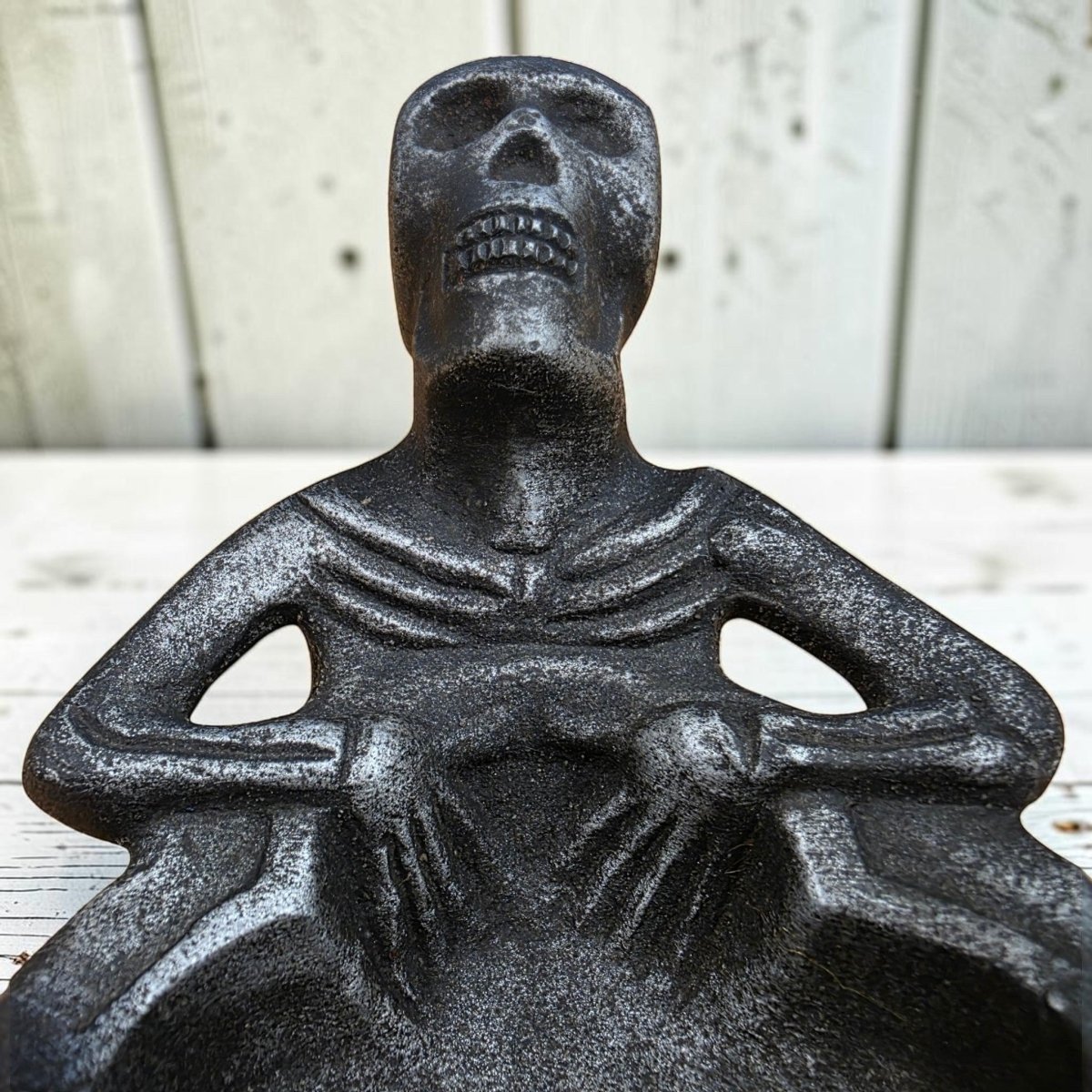Skeleton Cast Iron Ashtray & Trinket Dish - Jones Peak