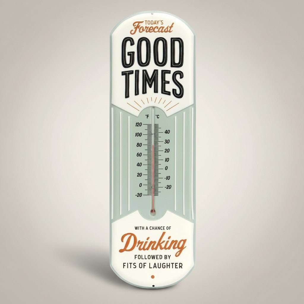 Today's Forecast Good Times Wall Thermometer - Jones Peak