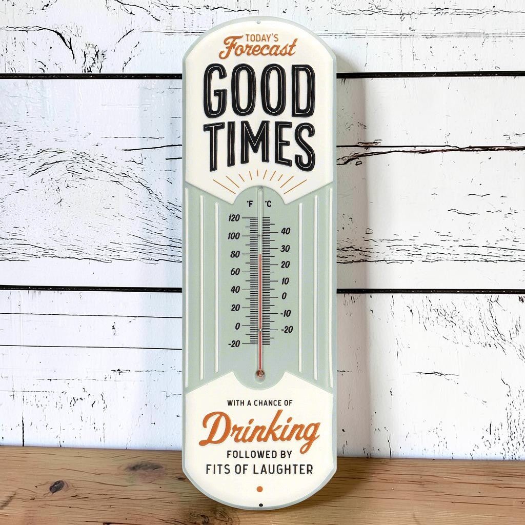 Today's Forecast Good Times Wall Thermometer - Jones Peak