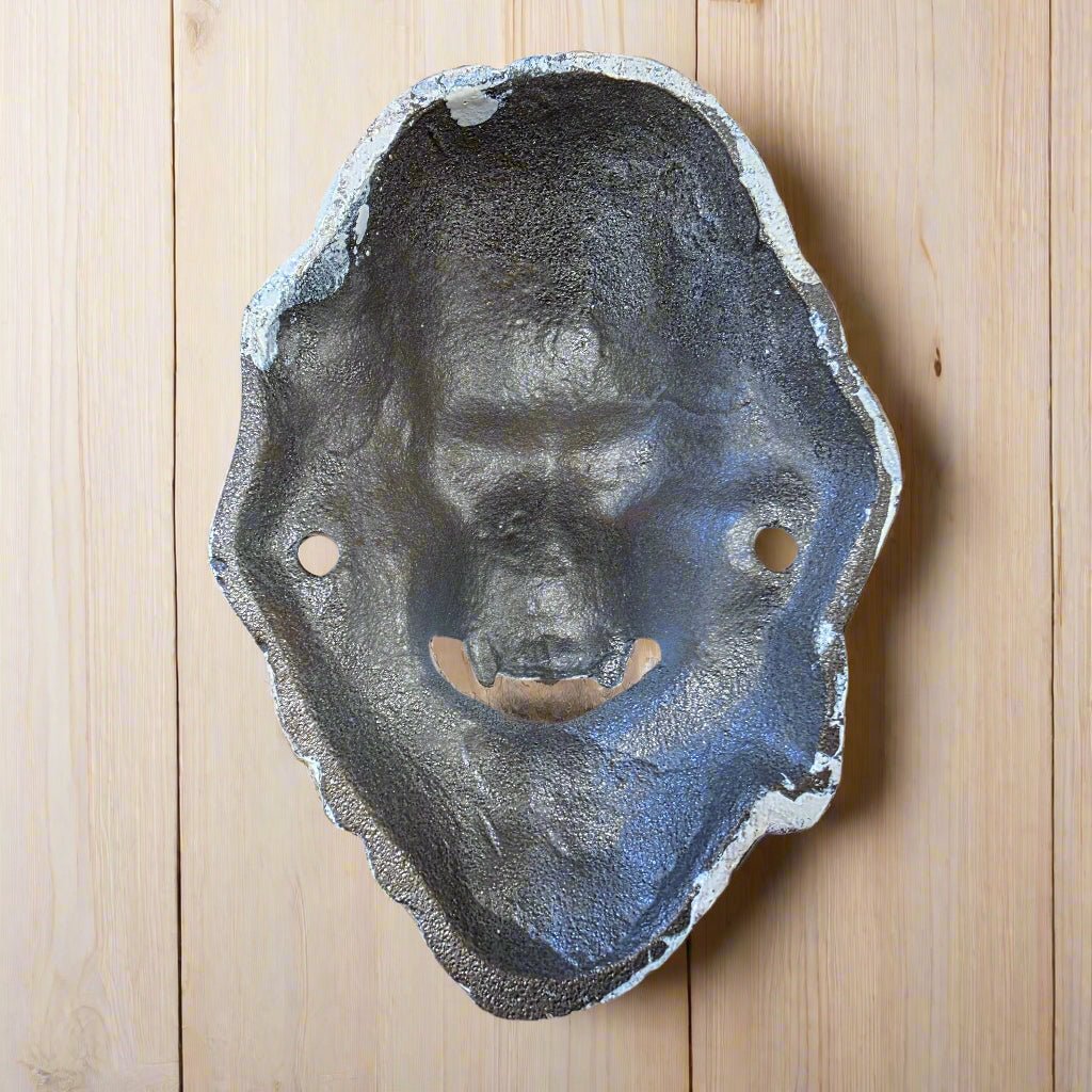 Yeti Abominable Snowman Cast Iron Wall Mounted Bottle Opener With Painted Finish (4.75" x 3.5") - Jones Peak