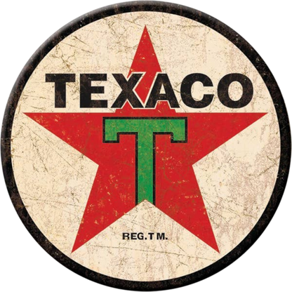 Texaco 1936 Vintage Logo Magnet (3" Round)