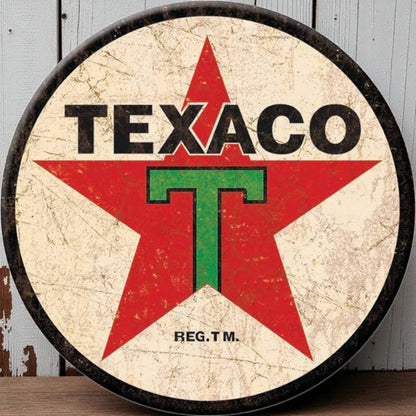 Texaco 1936 Vintage Logo Magnet (3" Round)