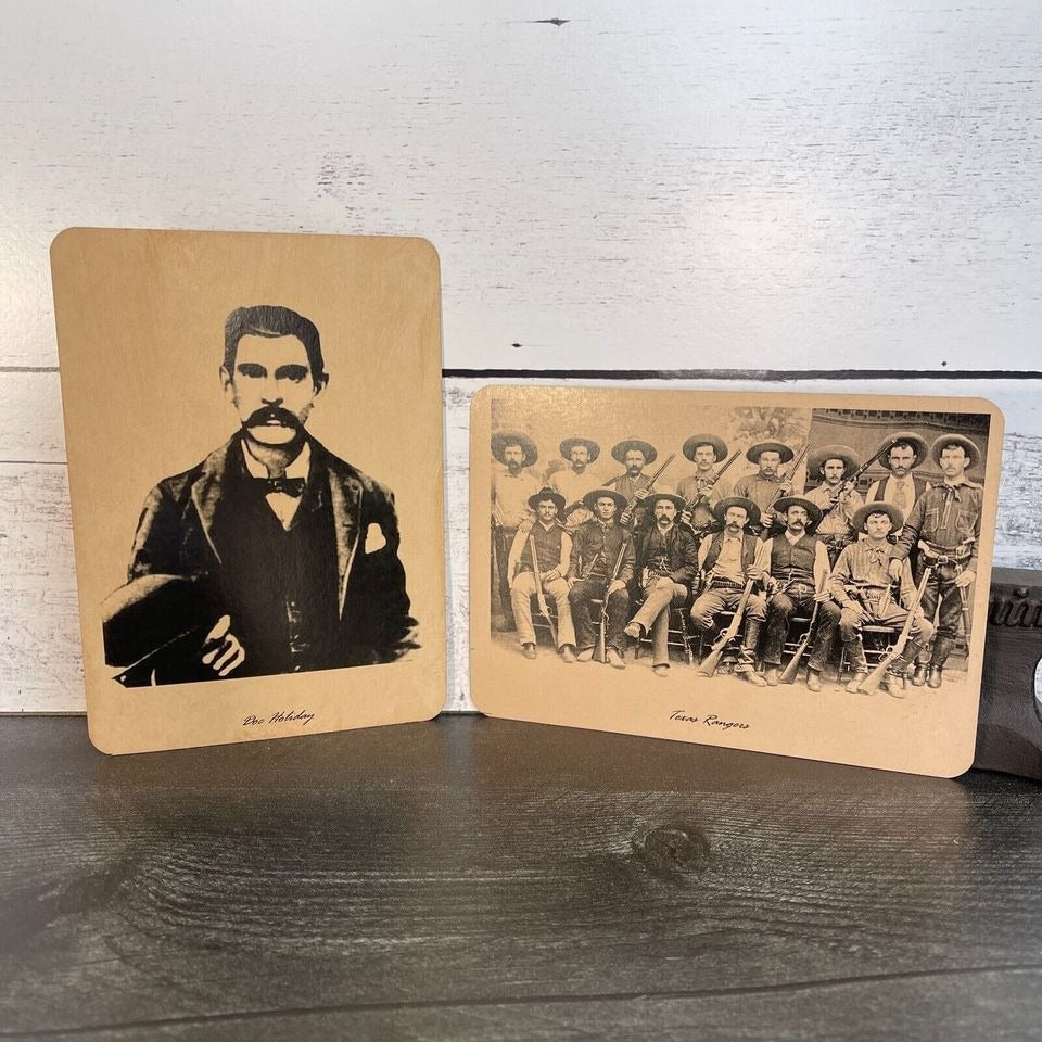 Lawmen Of The Old West Set Of 12 Photos (7" x 4.5")