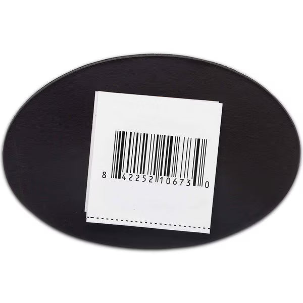 STP Logo Embossed Metal Magnet (3" x 2")