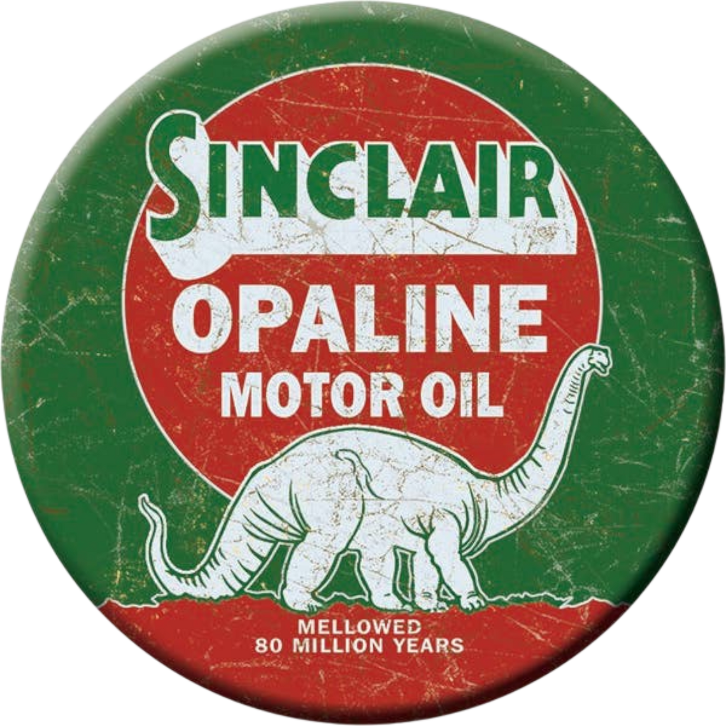 Sinclair Opaline Motor Oil Magnet (3" Round)