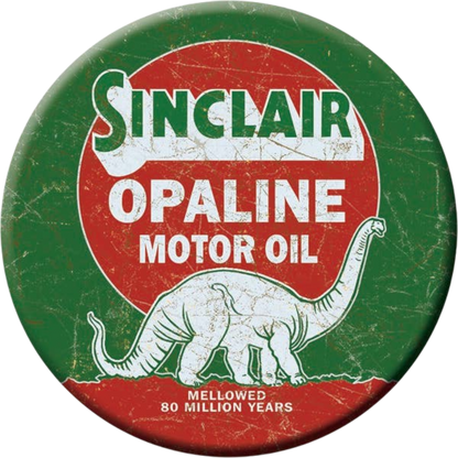 Sinclair Opaline Motor Oil Magnet (3" Round)