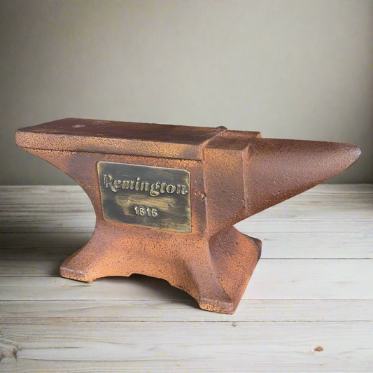 Remington 1816 Cast Iron Anvil With Antique Finish (8" x 3.5" x 2")