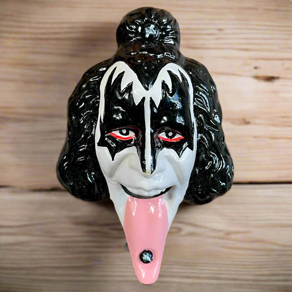 Rock Star Tongue Cast Iron Wall Mounted Bottle Opener (4.75" x 3" x 1.5")