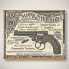 Smith & Wesson 1892 Metal Wall Sign