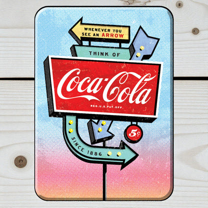 Coca-Cola Since 1866 Marquee Magnet (2.5" x 3.5")