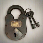 Alcatraz Prison Death Row Cast Iron Lock & Keys - Jones Peak