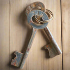 Alcatraz Prison Death Row Cast Iron Lock & Keys - Jones Peak