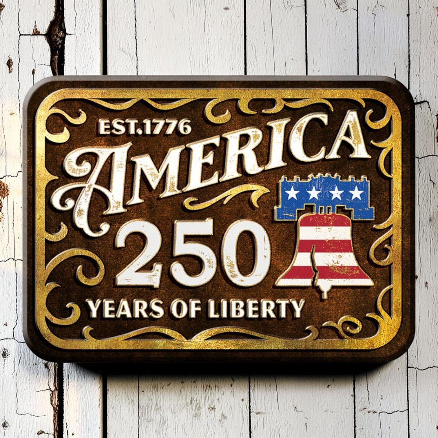 America 250 Years of Liberty Magnet - Jones Peak