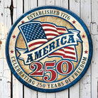 America Celebrating 250 Years Magnet - Jones Peak