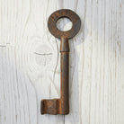 Alcatraz Prison San Francisco Cast Iron Cell Key With Antique Finish (5" Long) - Jones Peak