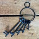Jailhouse Keys Metal With Painted Black Finish (2" - 6" Long) - Jones Peak