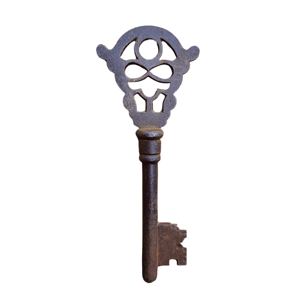 Viking Cast Iron Key With Antique Finish (5" x 2") - Jones Peak