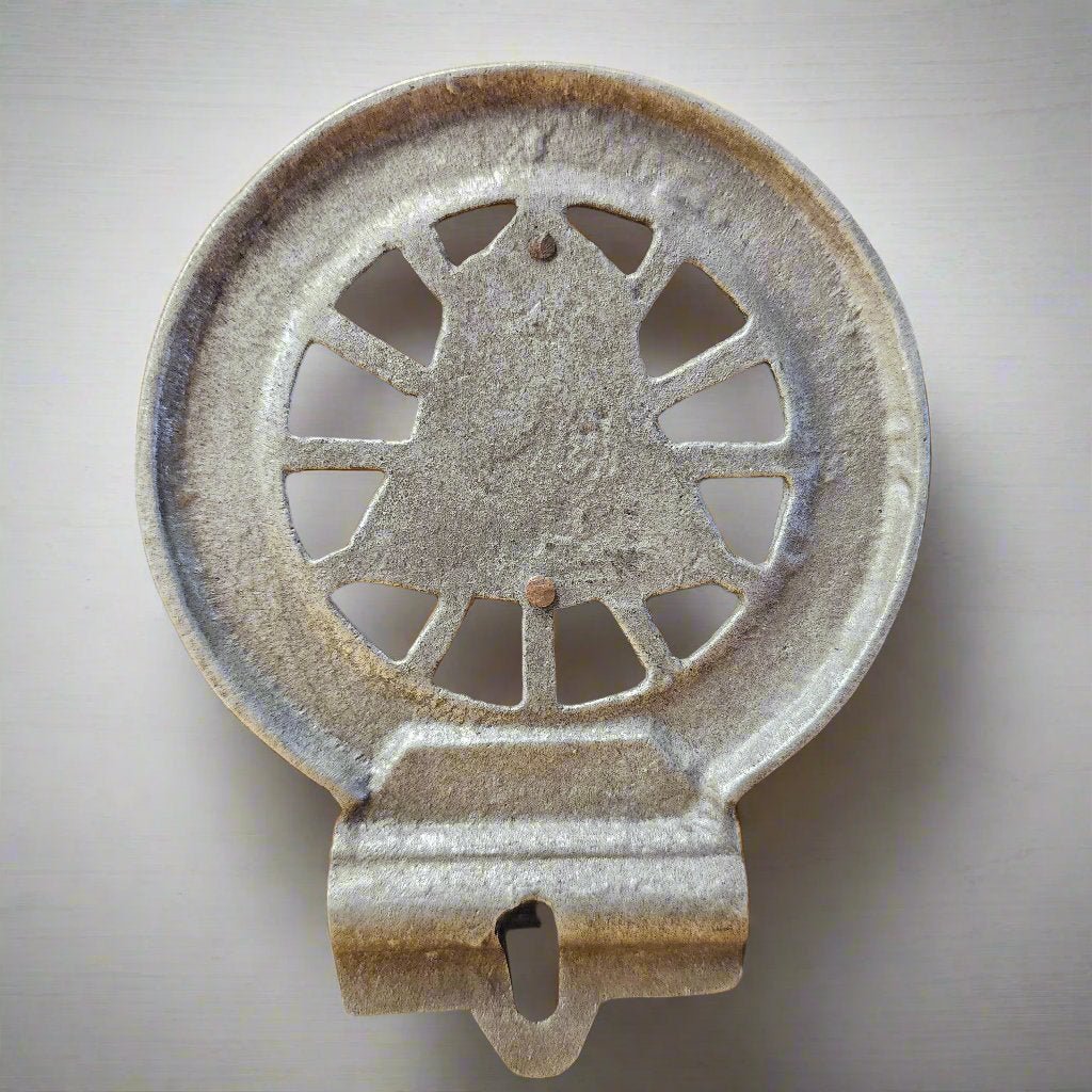 AAA Automobile Club Southern California Good Roads License Plate FOB Topper (5" x 3.75") - Jones Peak